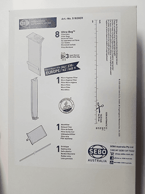 SEBO Filters Service Kit for X7