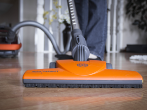 Luxury Vinyl Planks LVP vacuum